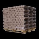 Verdichtetes Holz – Laubholz – 1-Tonnen-Palette