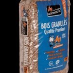 Palette mit WOODSTOCK-Pellets (72 Säcke à 15 kg)