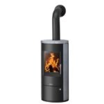 Holzofen Austin Ollaire Justus 7 kW Schwarz – Image 2